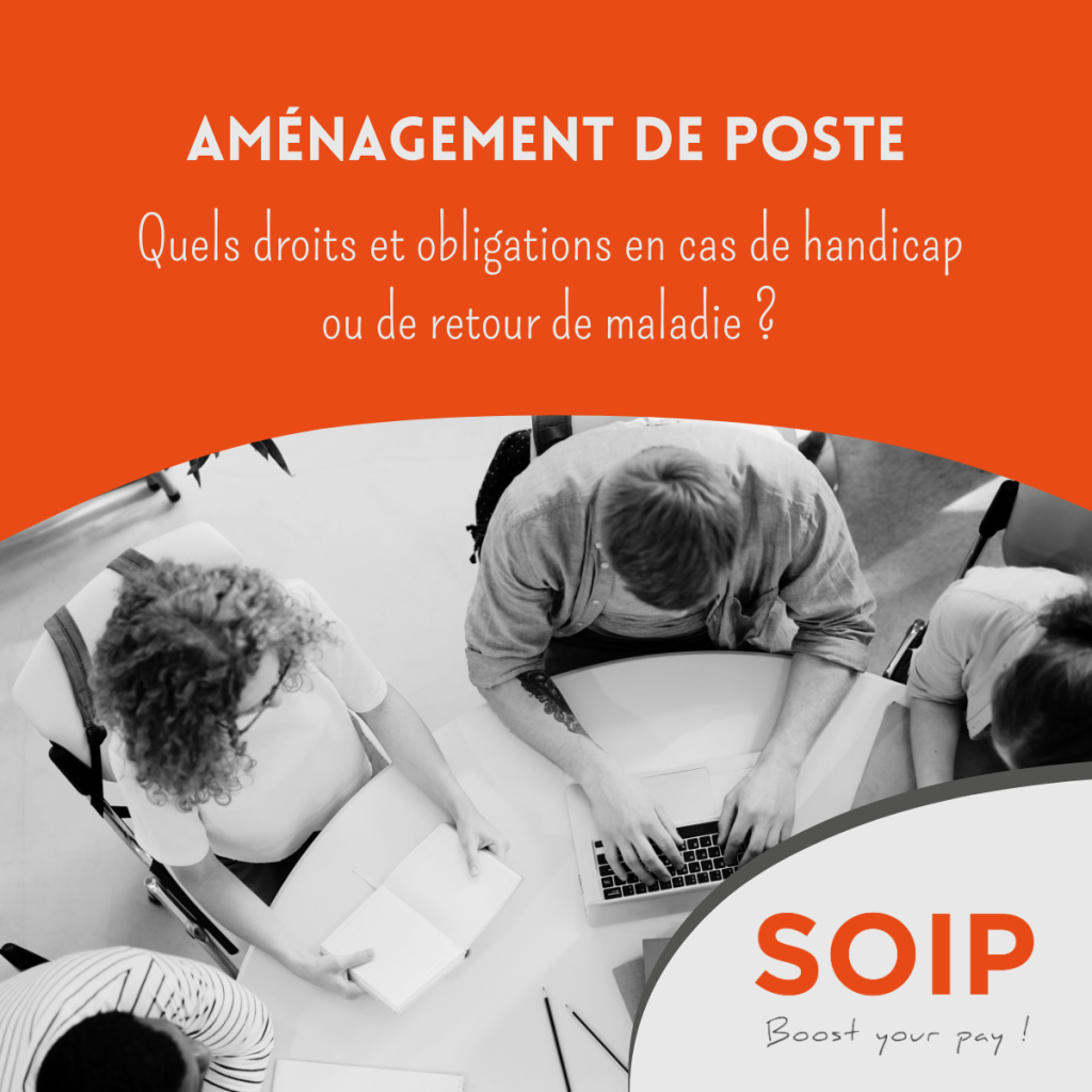 SOIP - aménagement de poste